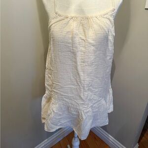 Xhilaration Ivory Textured Top